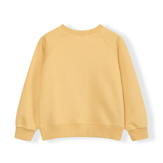 Patch Sweatshirt Yellow