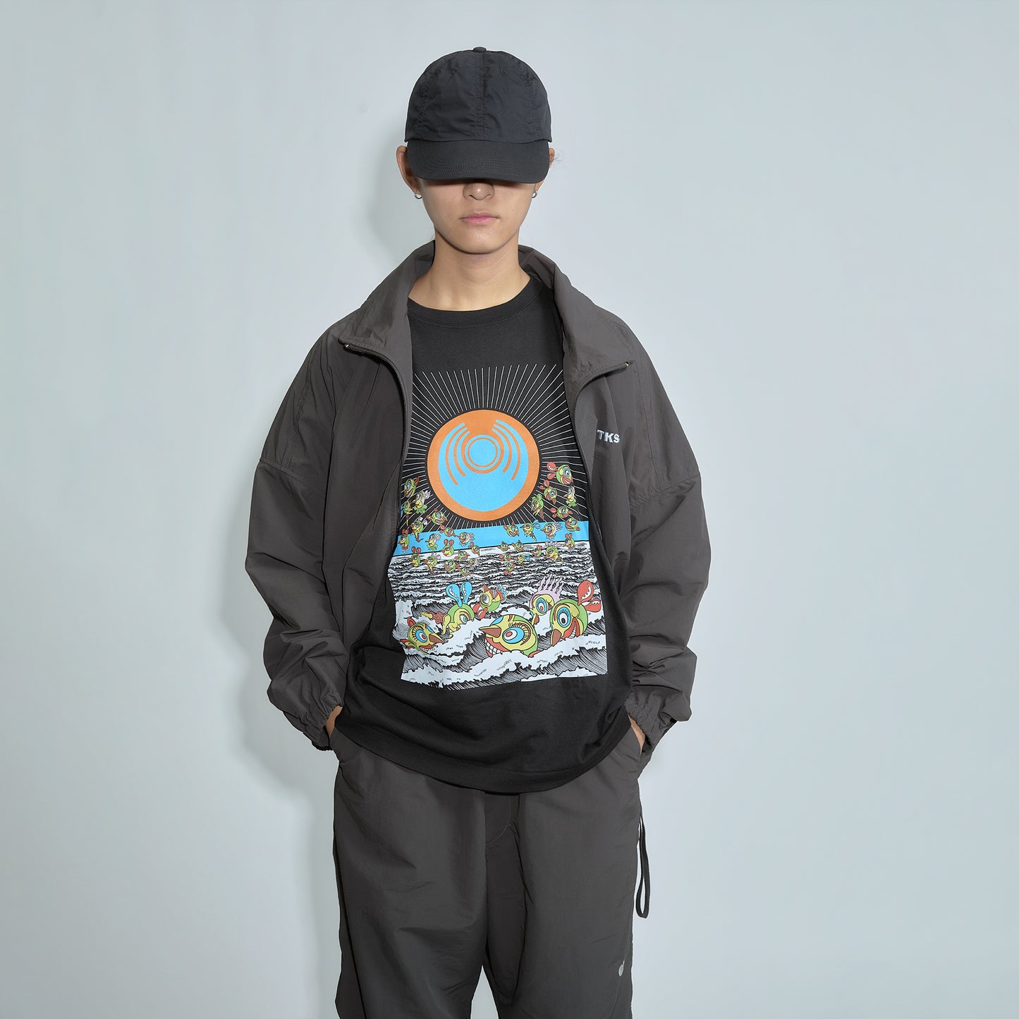 T-SHIRT “OUR SUN" — DAWN  RESPECT FOR KEIICHI TANAAMI from TKSC