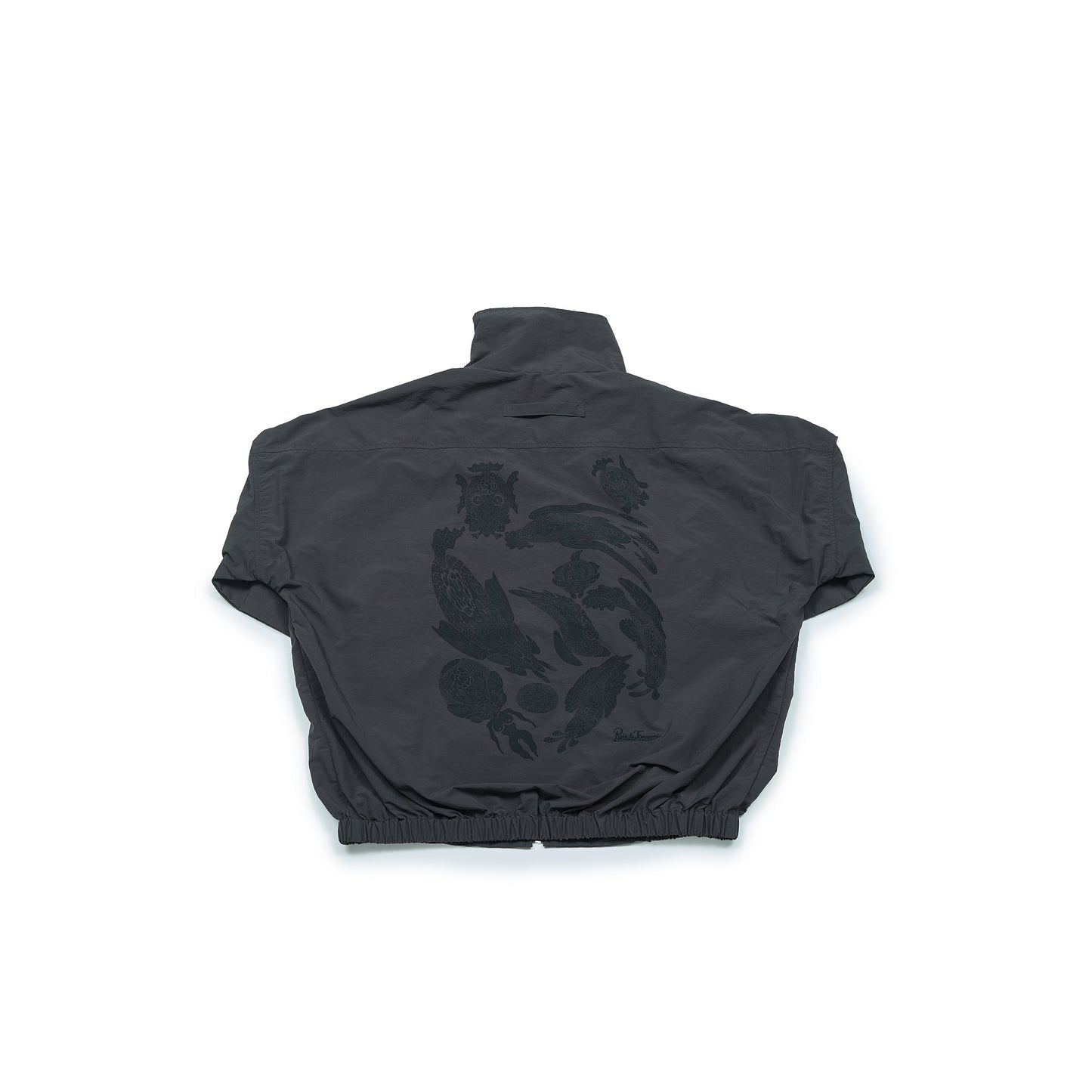 NYLON TARCK BLOUSON “GOLDFISH SWIM IN THE POOL” RESPECT FOR KEIICHI TANAAMI from TKSC