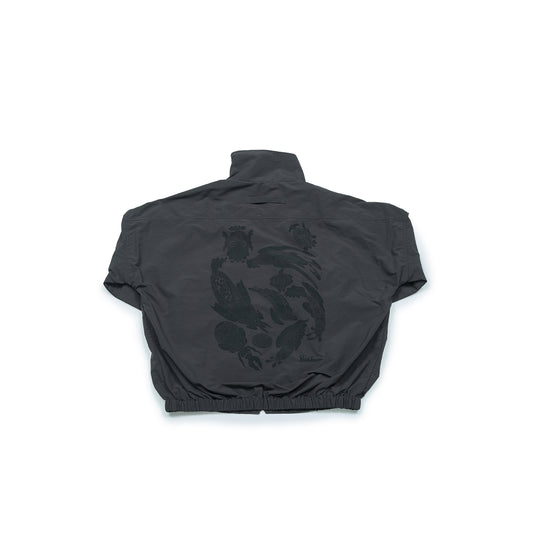 NYLON TARCK BLOUSON “GOLDFISH SWIM IN THE POOL” RESPECT FOR KEIICHI TANAAMI from TKSC