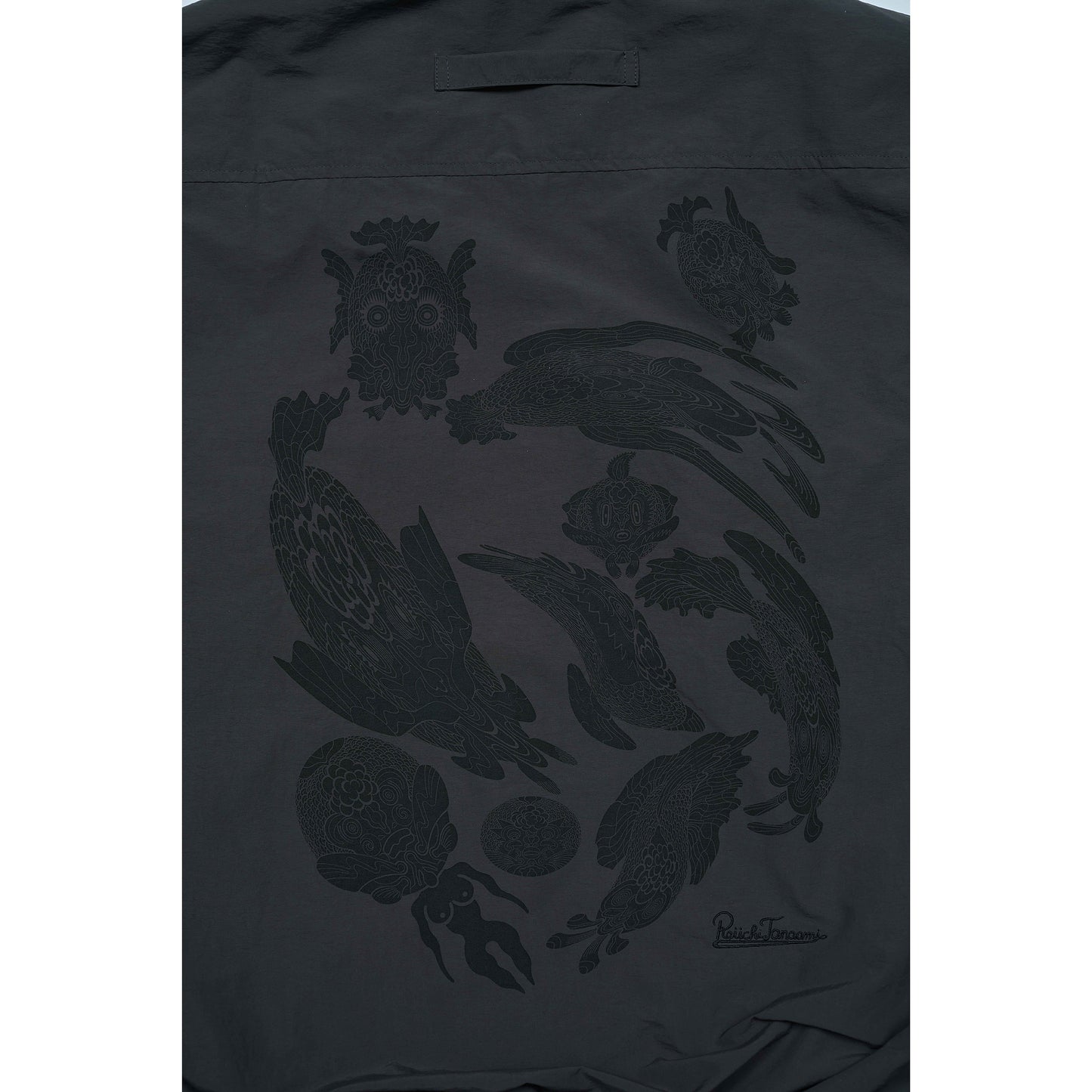 NYLON TARCK BLOUSON “GOLDFISH SWIM IN THE POOL” RESPECT FOR KEIICHI TANAAMI from TKSC